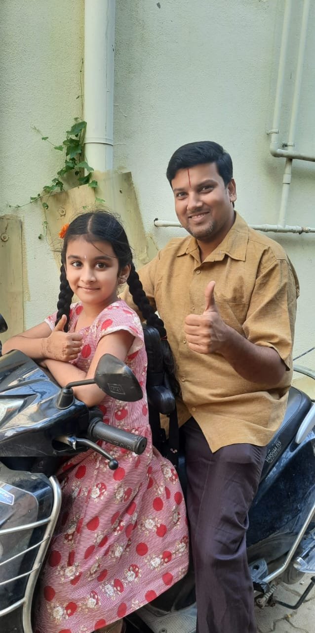 Father & Daughter Safe Journey